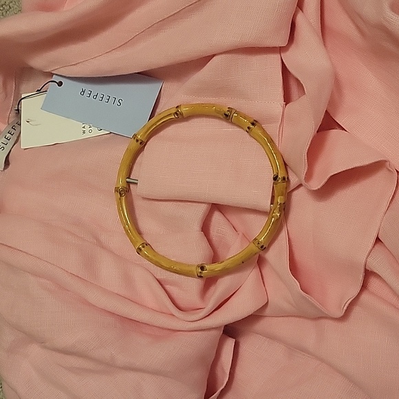 Sleeper Linen Pink Robe NWT - Picture 2 of 6